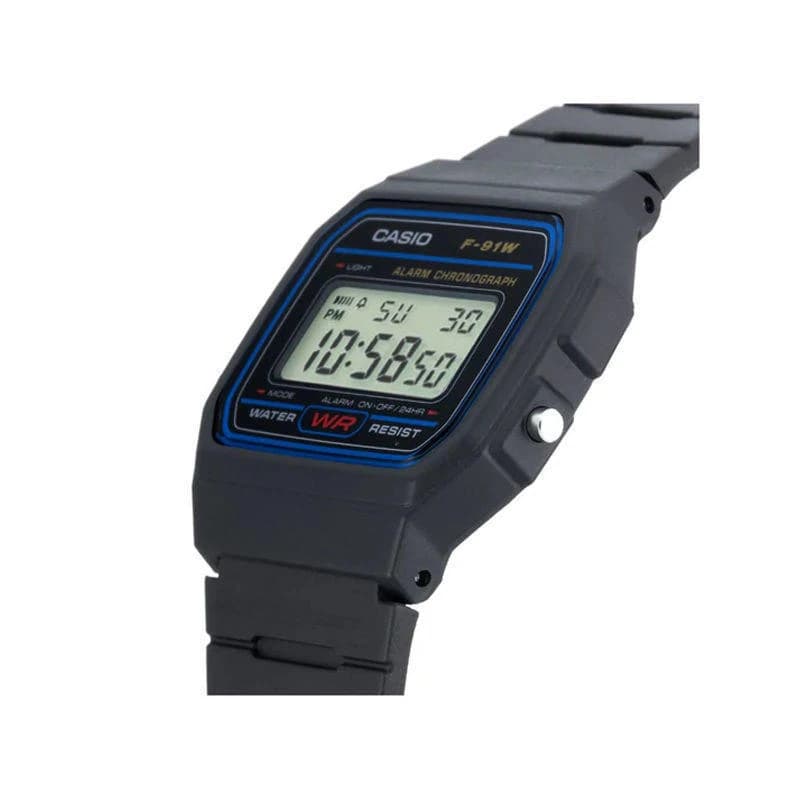 Casio F-91W-1DG Classic Retro Digital Fiber Belt Men’s Watch