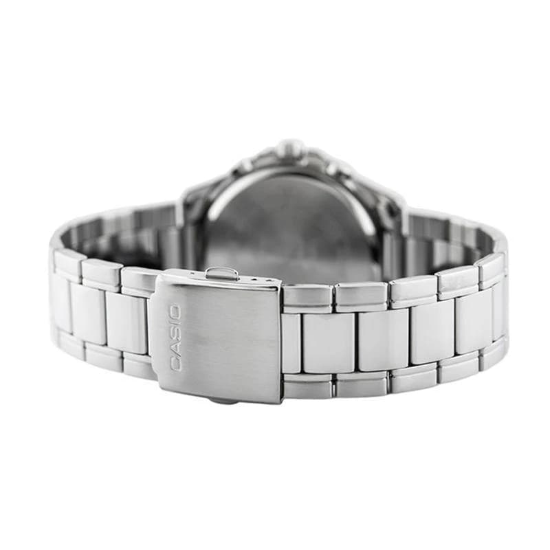 Casio Enticer Multifunction Silver Chain Watch MTP-1374D-1AVDF