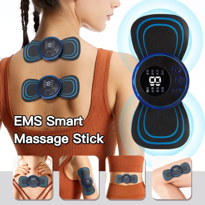 Tens Units EMS Mini Massager Muscle Stimulator Full Body Relaxation Machine