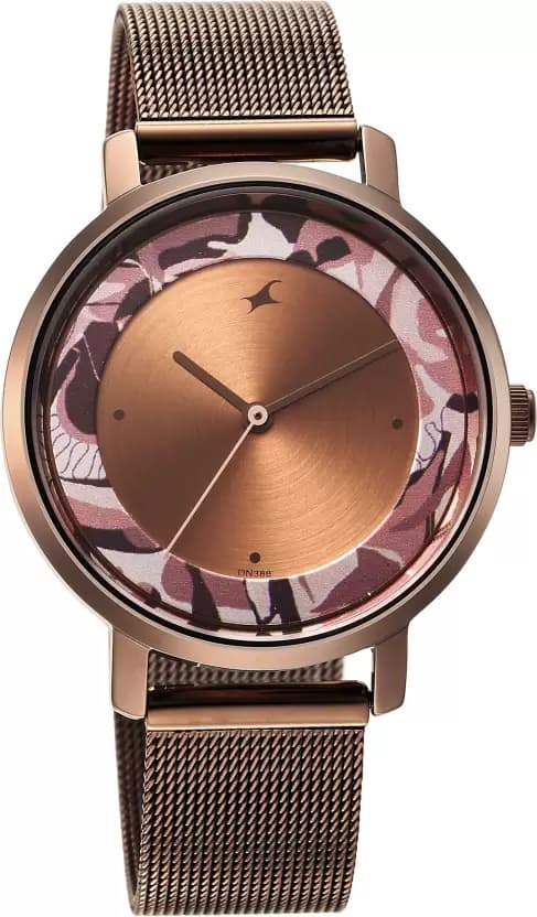 Fastrack 6287QM01 Urban Camo Metal Brown Women’s Watch