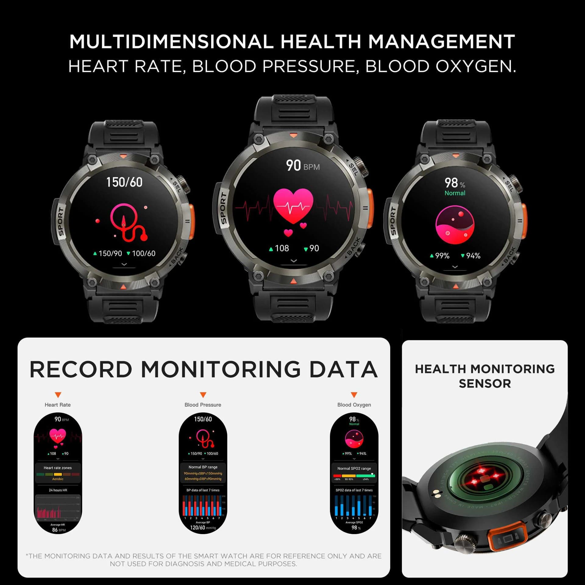 XTRA Active R28 Bluetooth Calling Sports Smartwatch