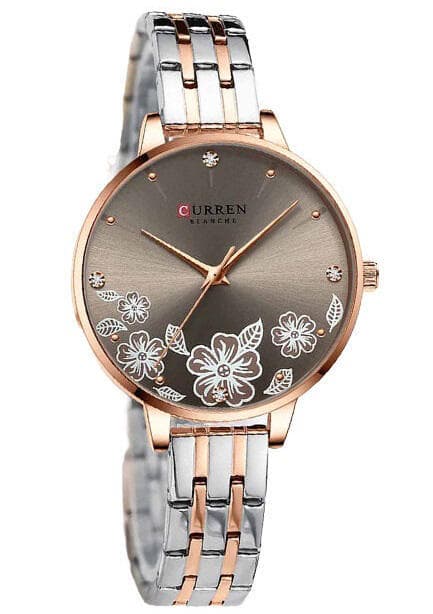CURREN 9068 Exclusive Quartz Women’s Watch-Coffee