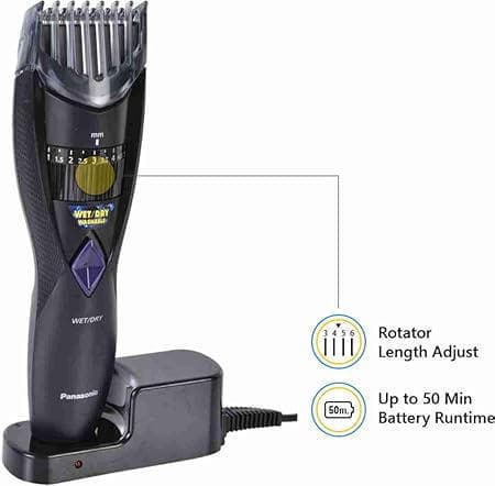 Panasonic ER-GB37 Electric Beard Trimmer Wet and Dry for Men