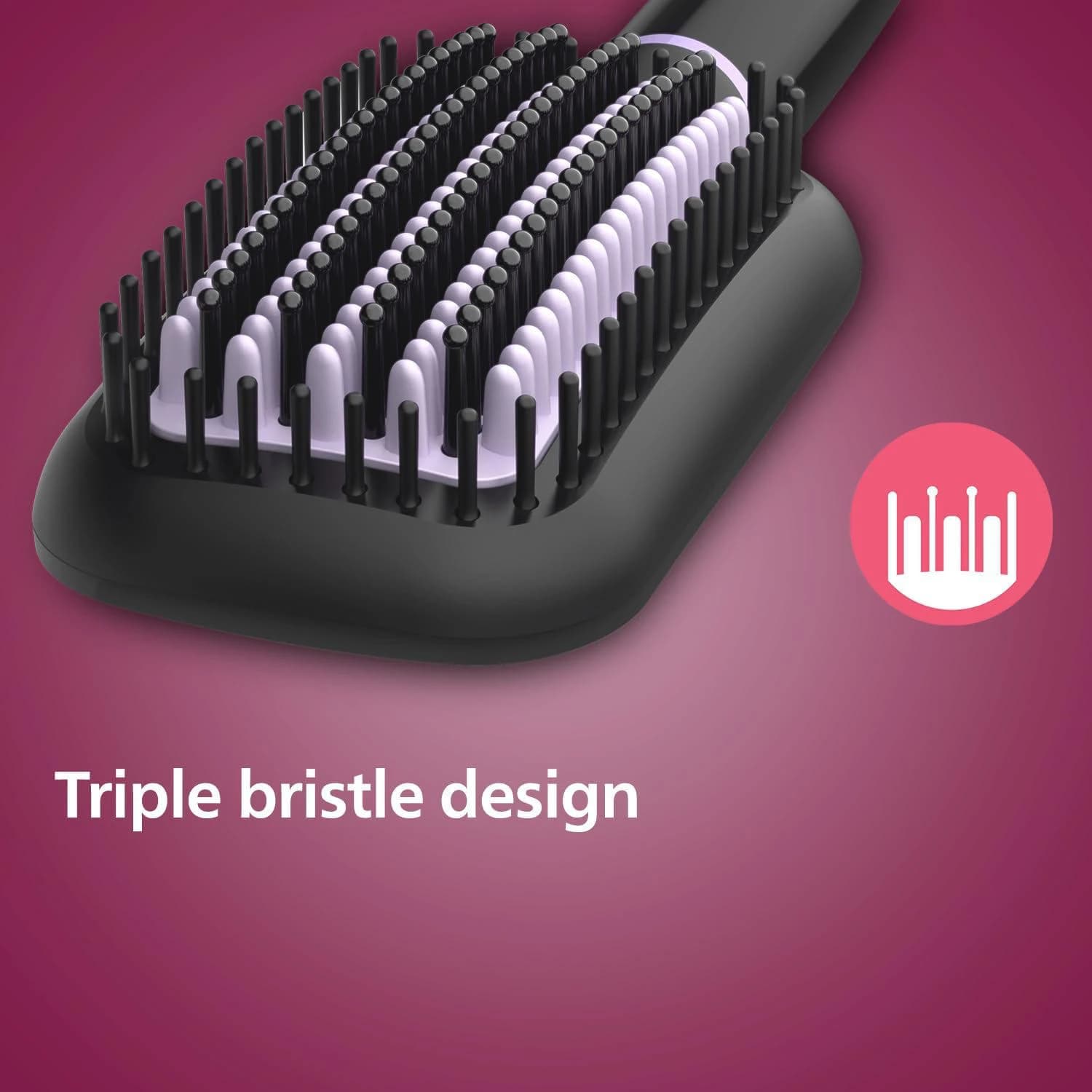 Philips BHH880 Heated Straightening Brush