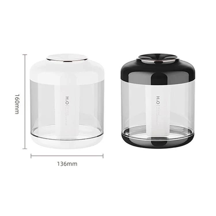 DQ121 1.5L Household Cordless Nano-mist Humidifier. Air Purifier Essential Oil Purifier Aroma Diffuser Large Capacity Humidifier for Home Office -
