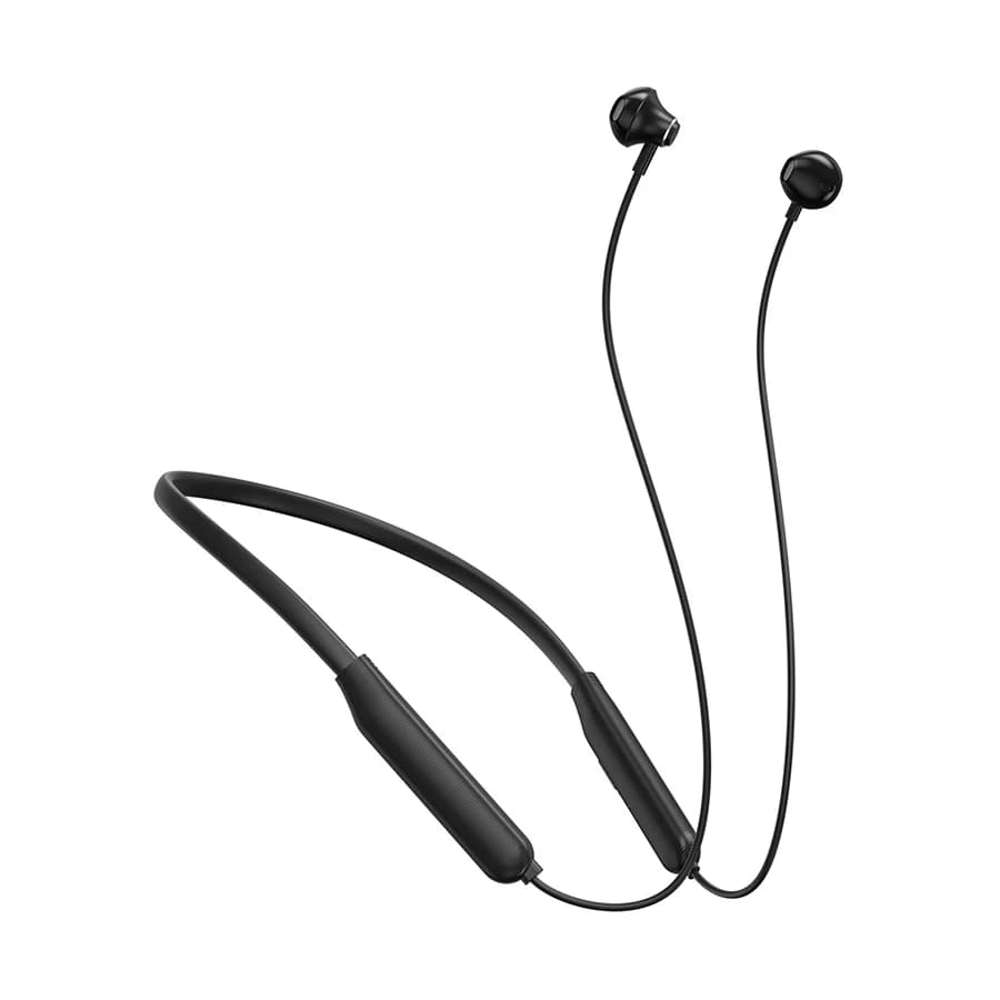 Wiwu Flex GB01 Black Neckband Bluetooth Earphone - Black