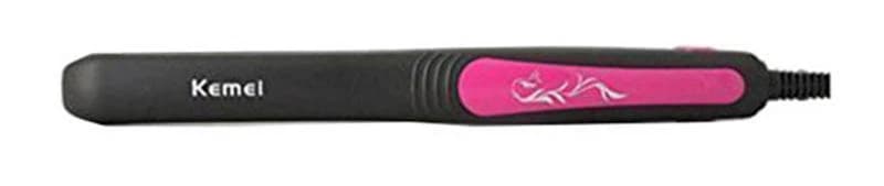 Kemei KM-328 Professional Hair Straightener (Pink)