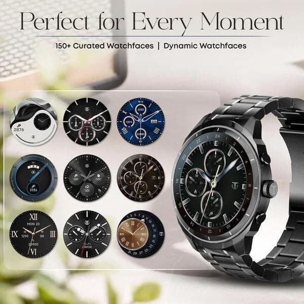 Titan Heritage Super AMOLED BT Calling Smart Watch