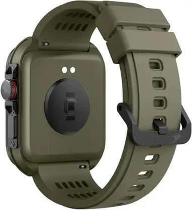 Fastrack Active 1.83" HD Display,Functional Crown,BT Calling with Advanced Chipset Rugged Smartwatch - Green