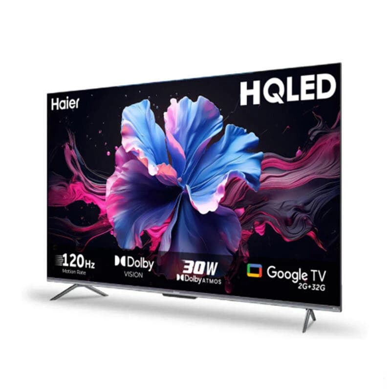 Haier 50 Inch Bezel-Less HQLED 4K UHD Google TV (H50P7UX)