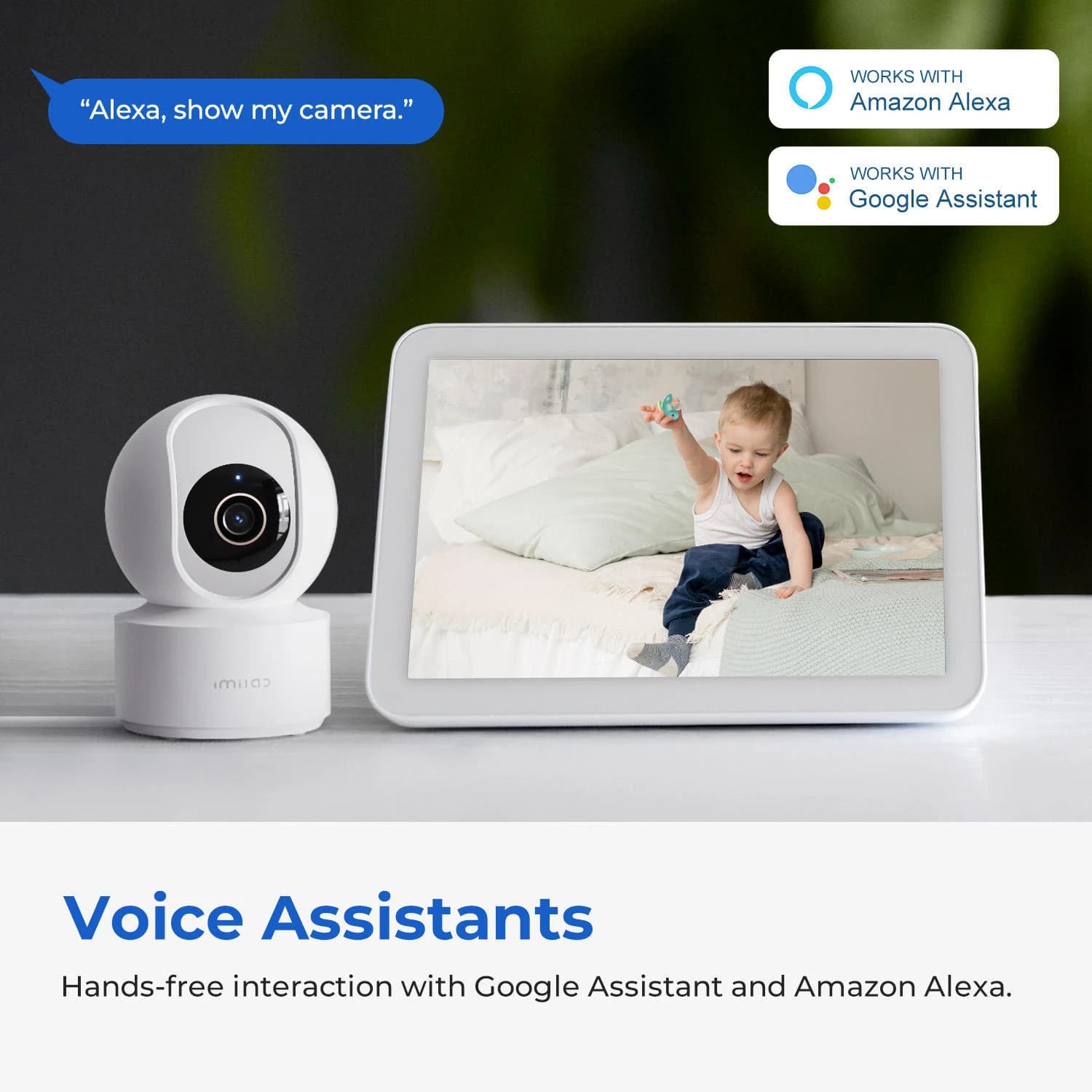 IMILAB C22 3K WiFi Plug-in Indoor Camera