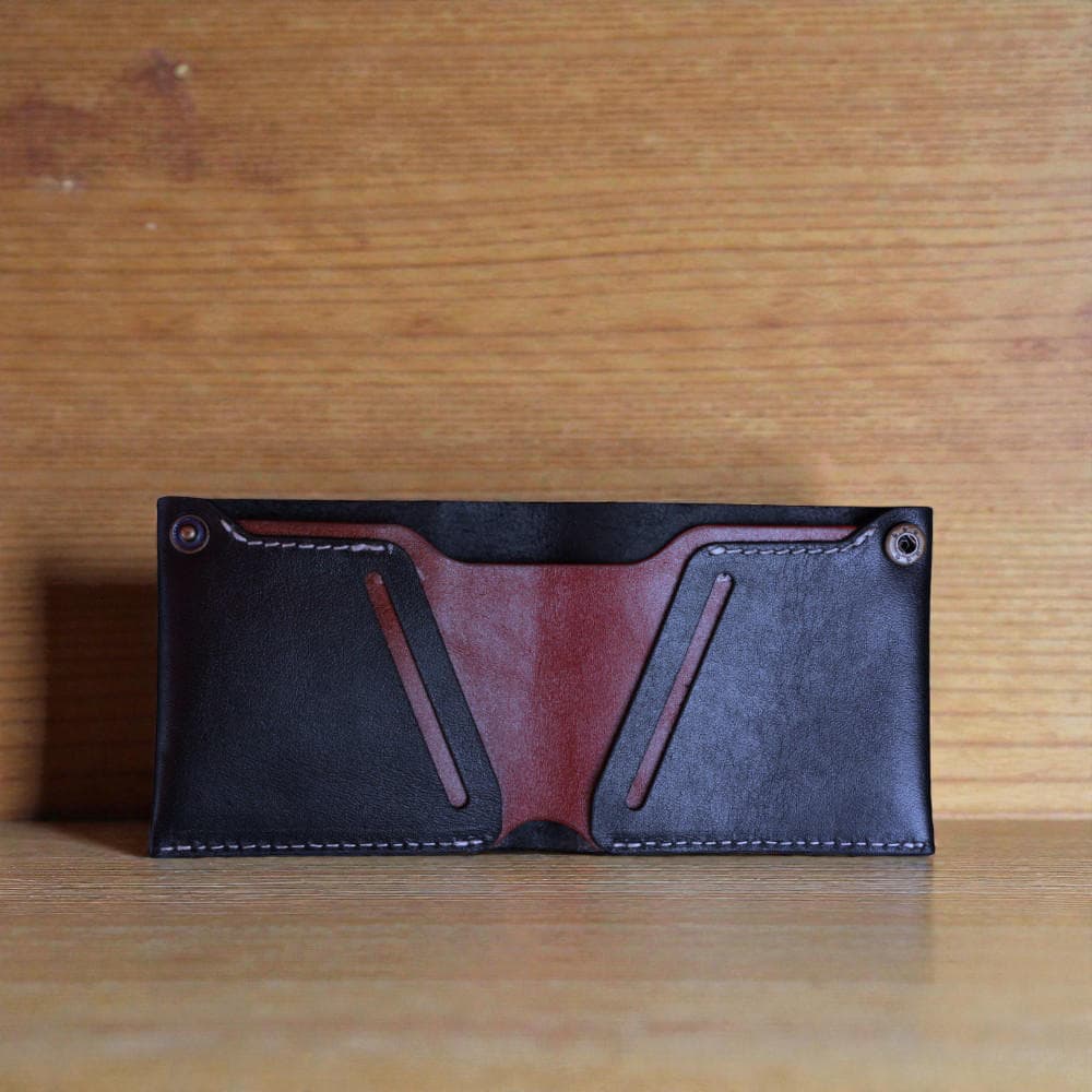 Zays Handcrafted Premium Eco-Friendly Leather Bifold Wallet - Slim Durable and Stylish Short Wallet for Unisex ZSW109-White Suta