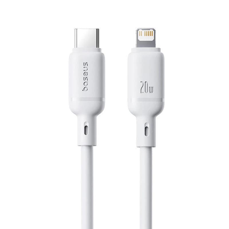 Baseus Silky Series Fast Charging Cable Type-C to IP 20W [White]