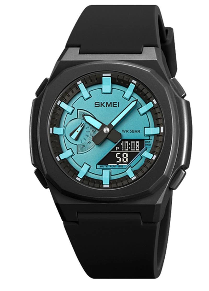 Skmei 2091 Multifunctional Electronic Display Sports Men’s Watch - Black & Blue