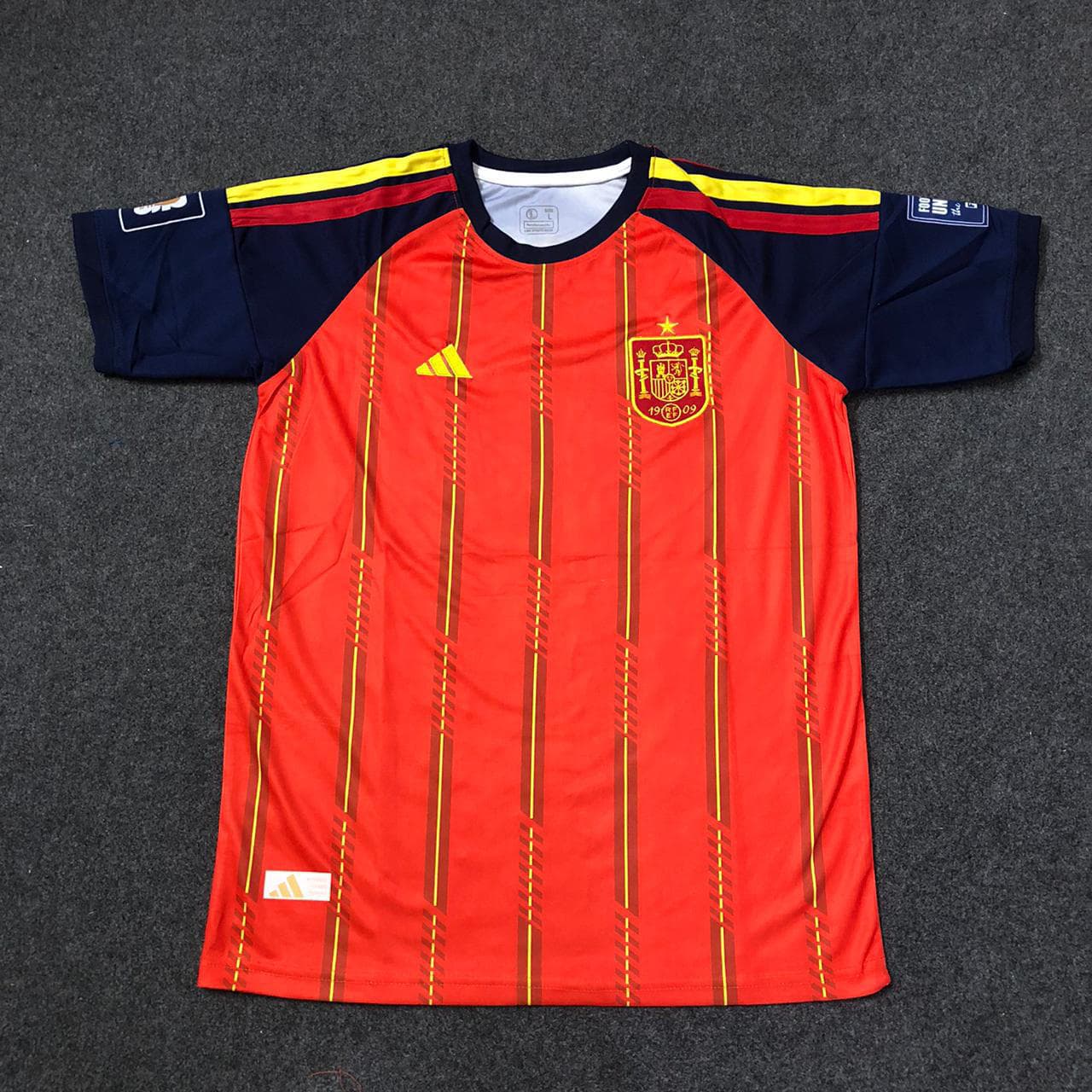 Spain Home Football Jersey 2026 World Cup Edition – Embroidery Logo