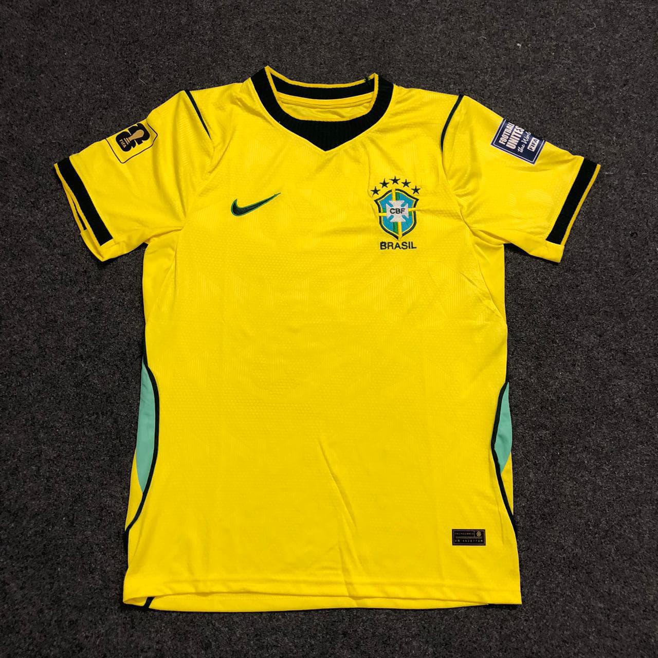 Brazil Home Football Jersey 2026 World Cup Edition – Embroidery Logo
