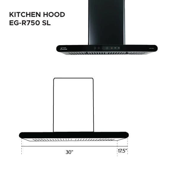 Gazi Smiss Kitchen Hood EG-R750SL
