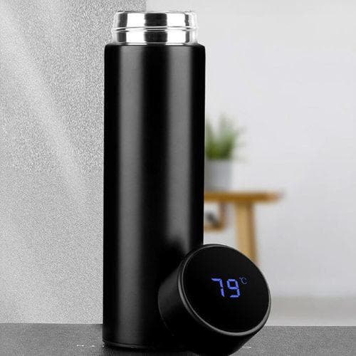 Smart Thermos Flask with Led Temperature Display In Touch 500ml (Multicolor)