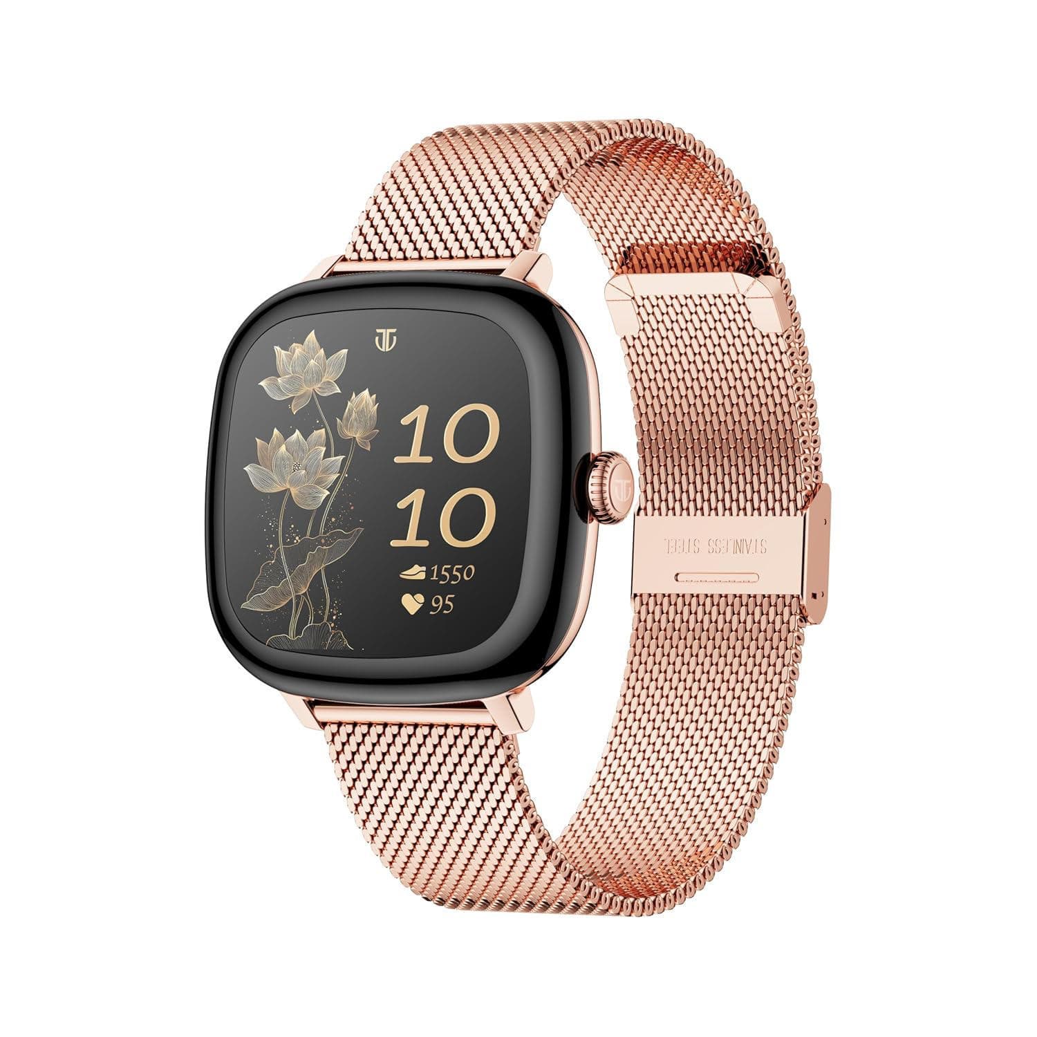 Titan AiRA AMOLED Metal Case Square Display Smart Watch for Women