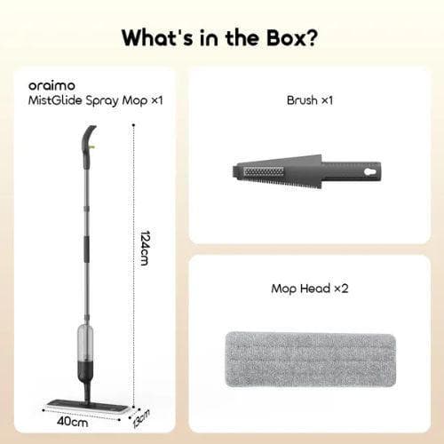 Oraimo MistGlide Instant Mist 360° Spray Mop (OHCS-001)
