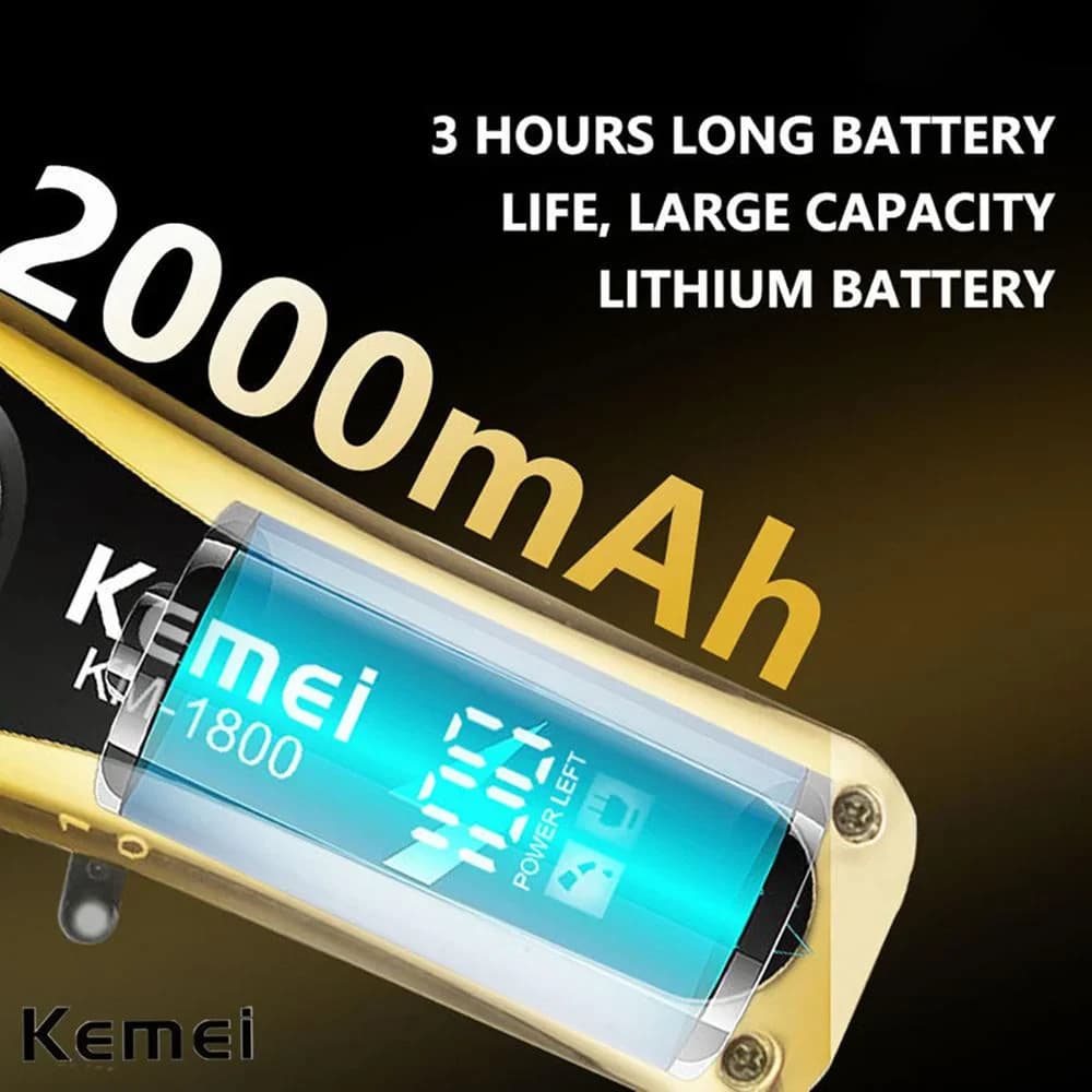 Kemei-KM-1800-Professional-Hair-Clipper-and-Beard-Trimmer