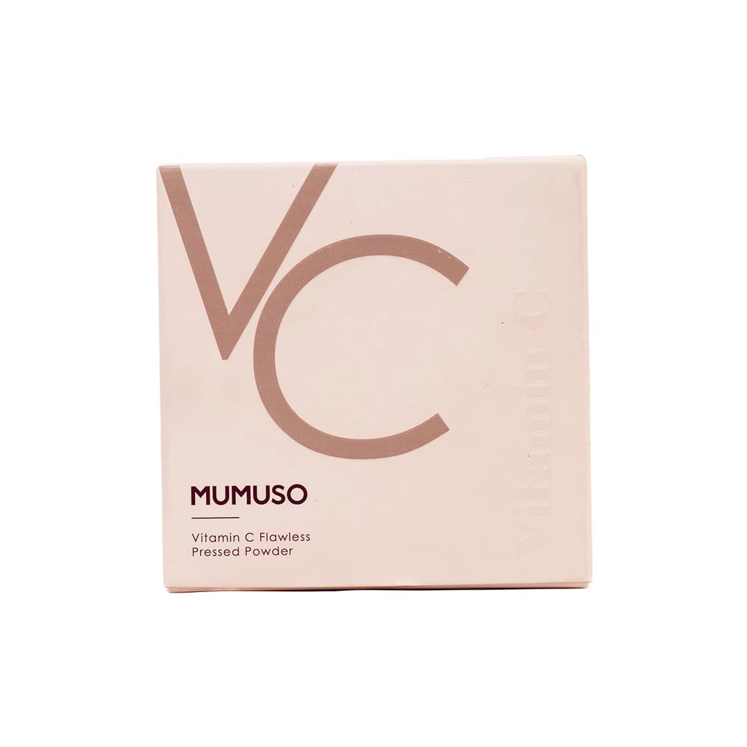 MUMUSO Vitamin C Flawless Pressed Powder (Light Skin Color)