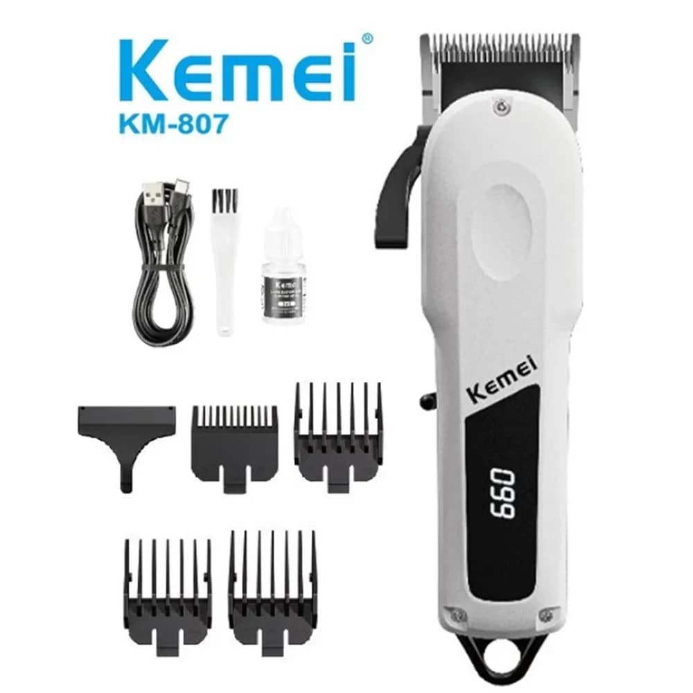Kemei KM-807 Hair Clipper and Beard Trimmer