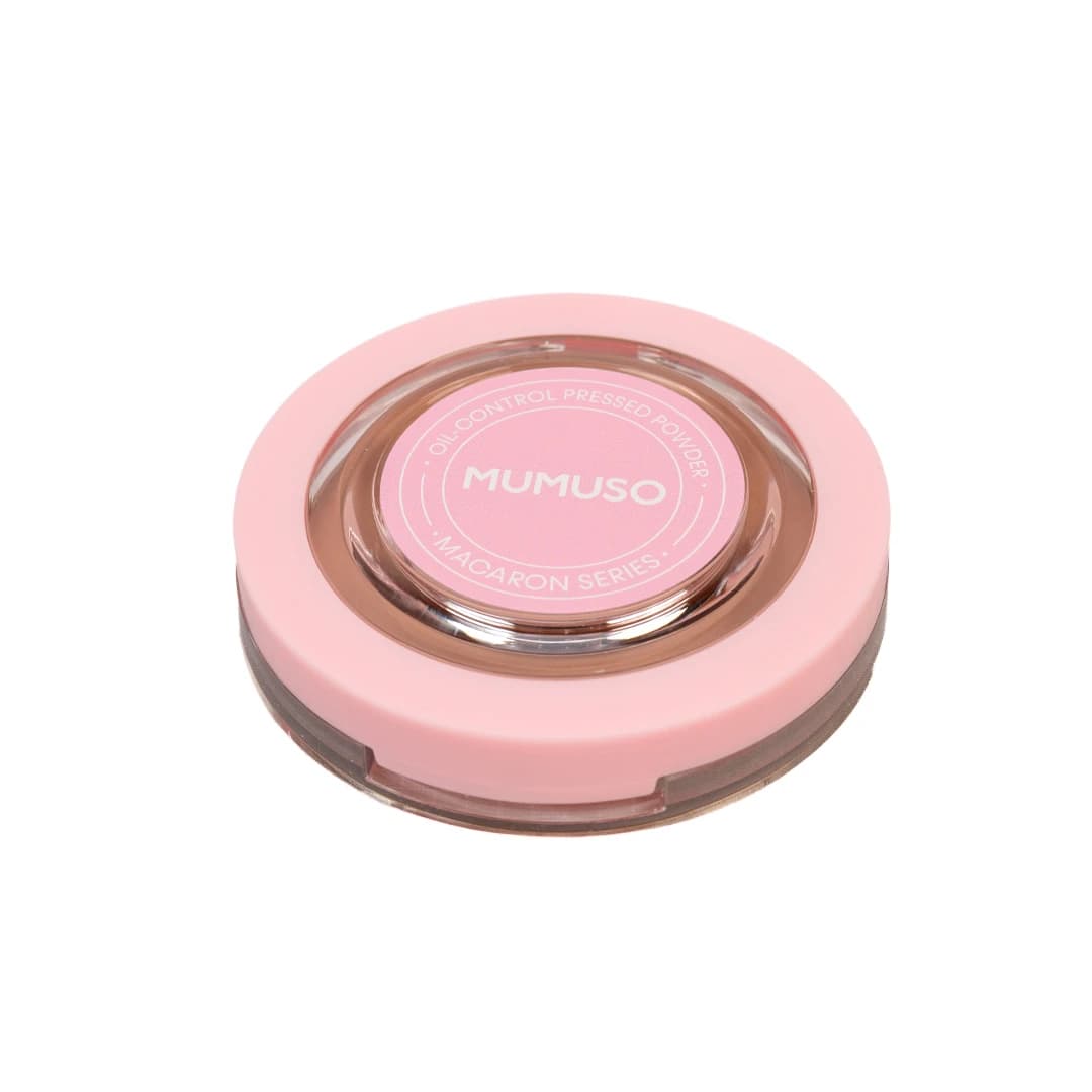 MUMUSO Macaron Series Oil-Control Pressed Powder - 01 Natural Beige