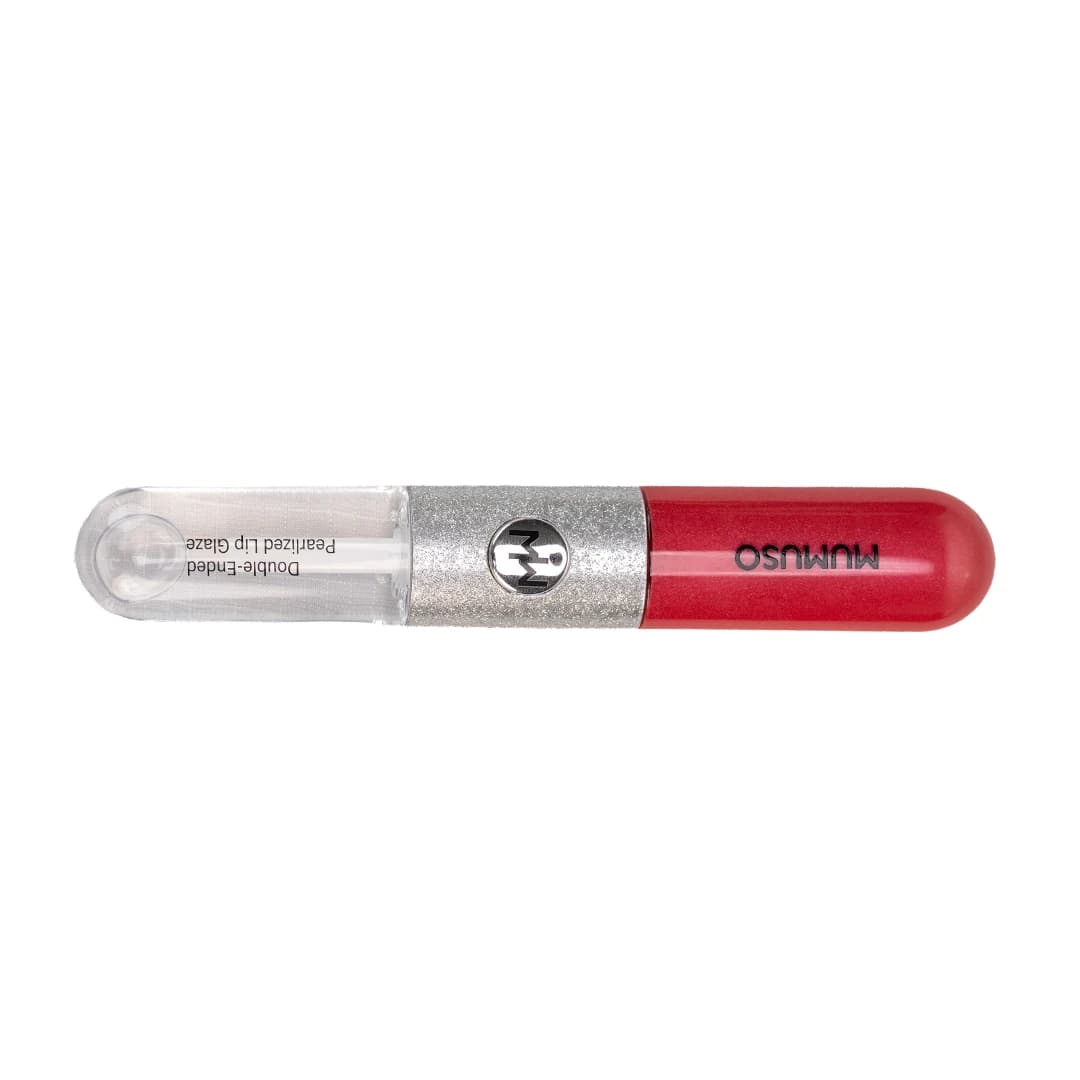 MUMUSO Double-Ended Pearlized Lip Glaze (02 Pink)