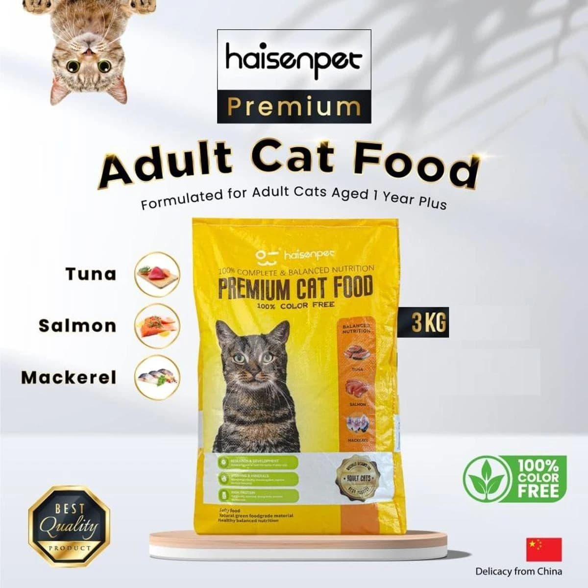 Haisenpet Adult Tuna, Salmon & Mackerel 3kg