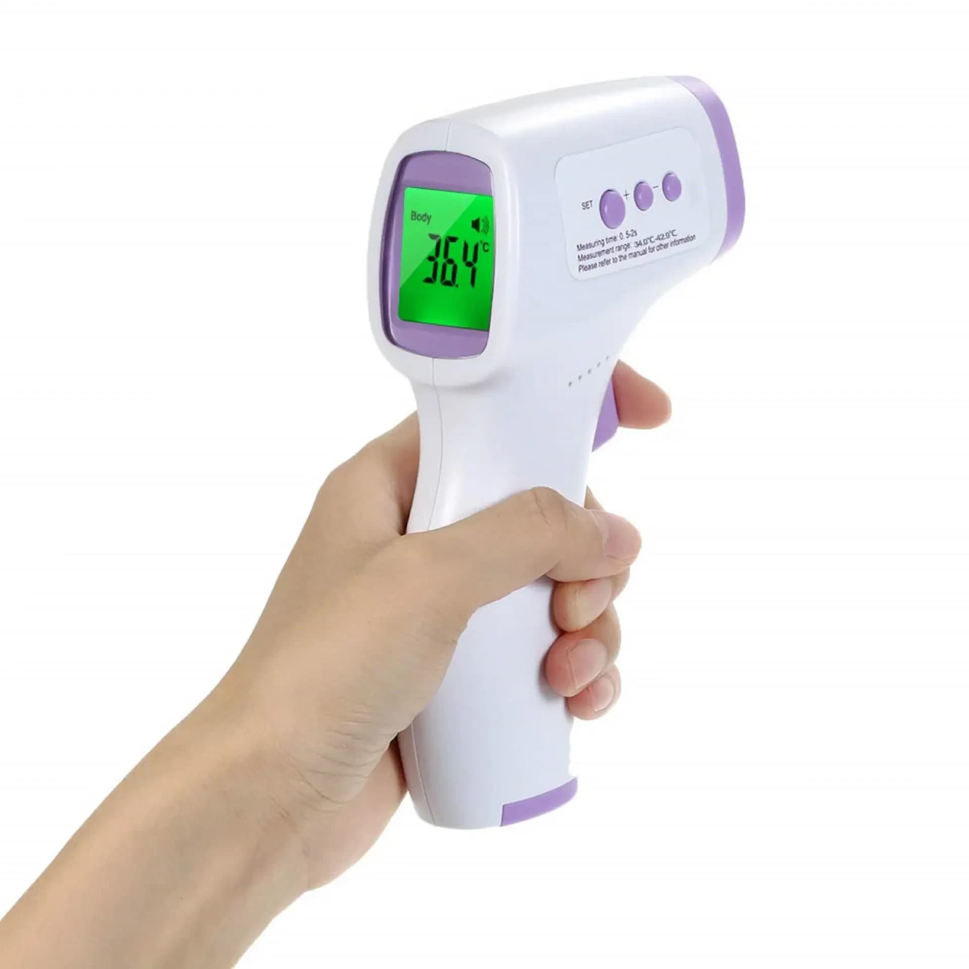 3-in-1 Ultimate Family Healthcare Diagnostic & Care Bundle (Blood Pressure Monitor+ Digital Forehead Thermometer+ Portable Mini Handheld Mesh Nebulizer)
