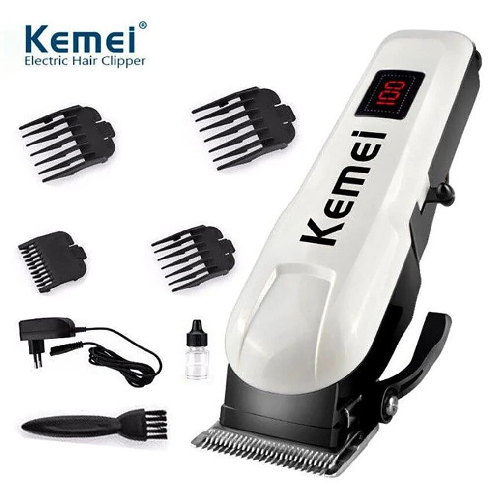 Kemei KM-809A Rechargeable Hair Clipper and Trimmer