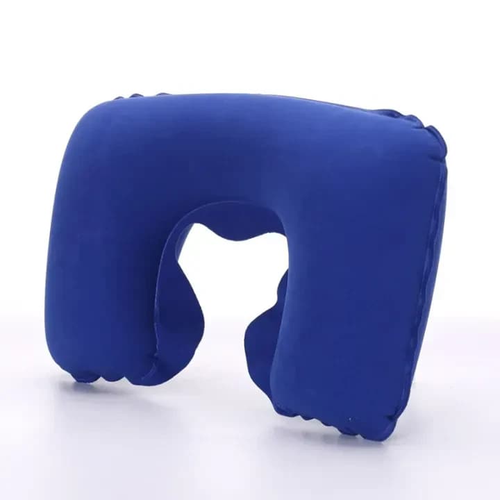 Functional Inflatable U-Shaped Travel & Car Neck Pillow- 1 Pcs