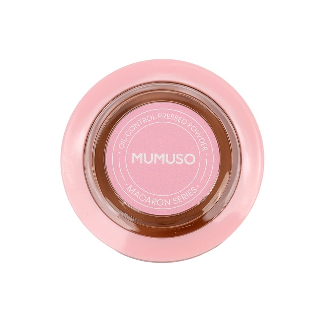 MUMUSO Macaron Series Oil-Control Pressed Powder - 01 Natural Beige
