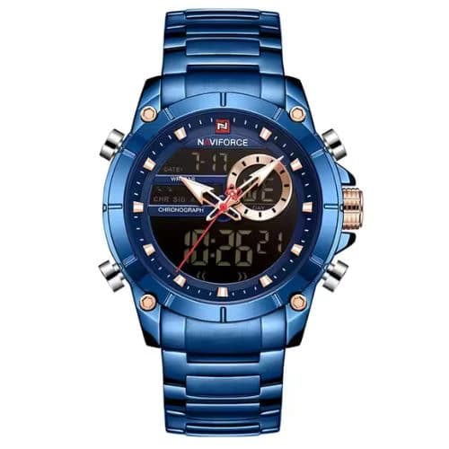 NAVIFORCE 9163 Stainless Steel Watch for Men