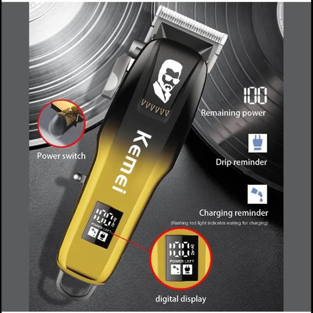 Kemei KM-709A Hair Clipper and Beard Trimmer