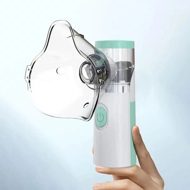 Portable Mini Handheld Mesh Nebulizer Machine/ Ultrasonic Steam Inhaler Nebulizer Machine For Child & Adults Nebulization-Smart USB Connector