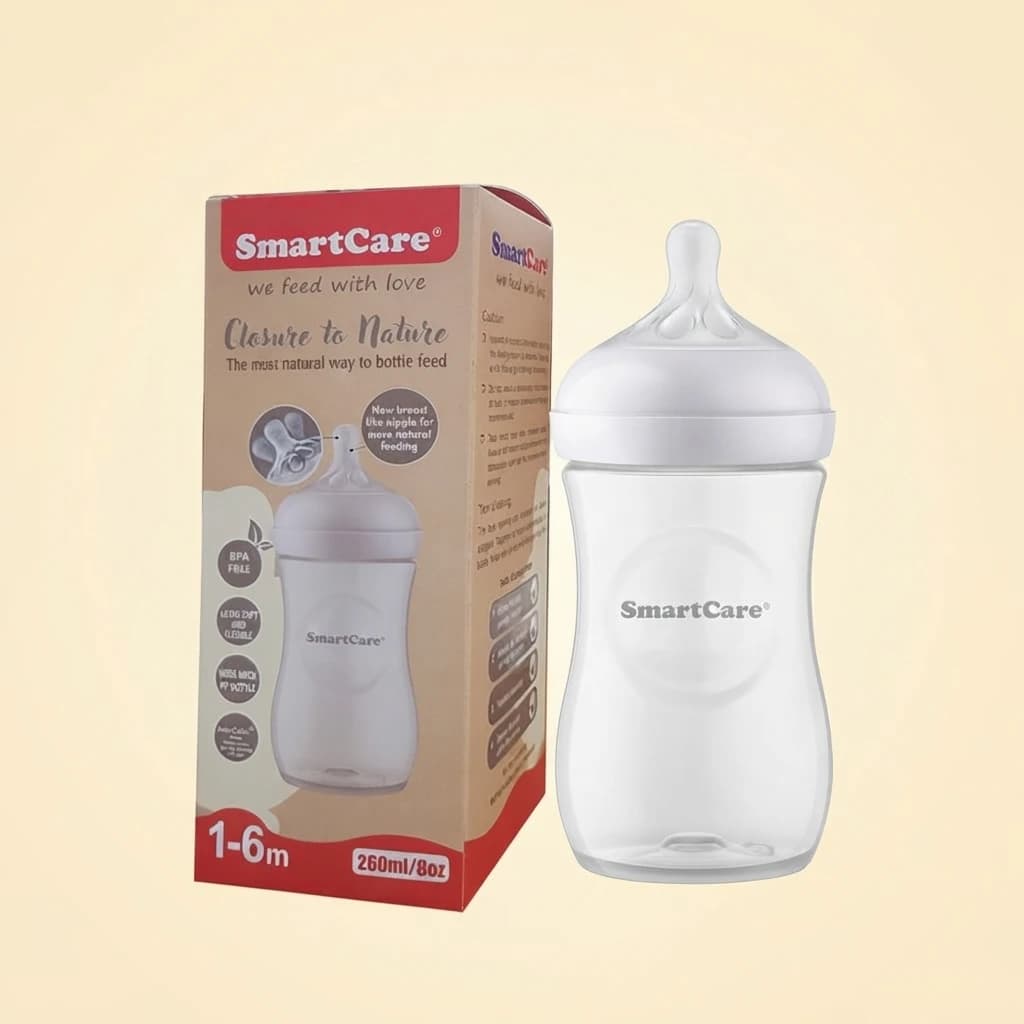 Smart Care Wide Neck PP Baby Feeder - 260 ML