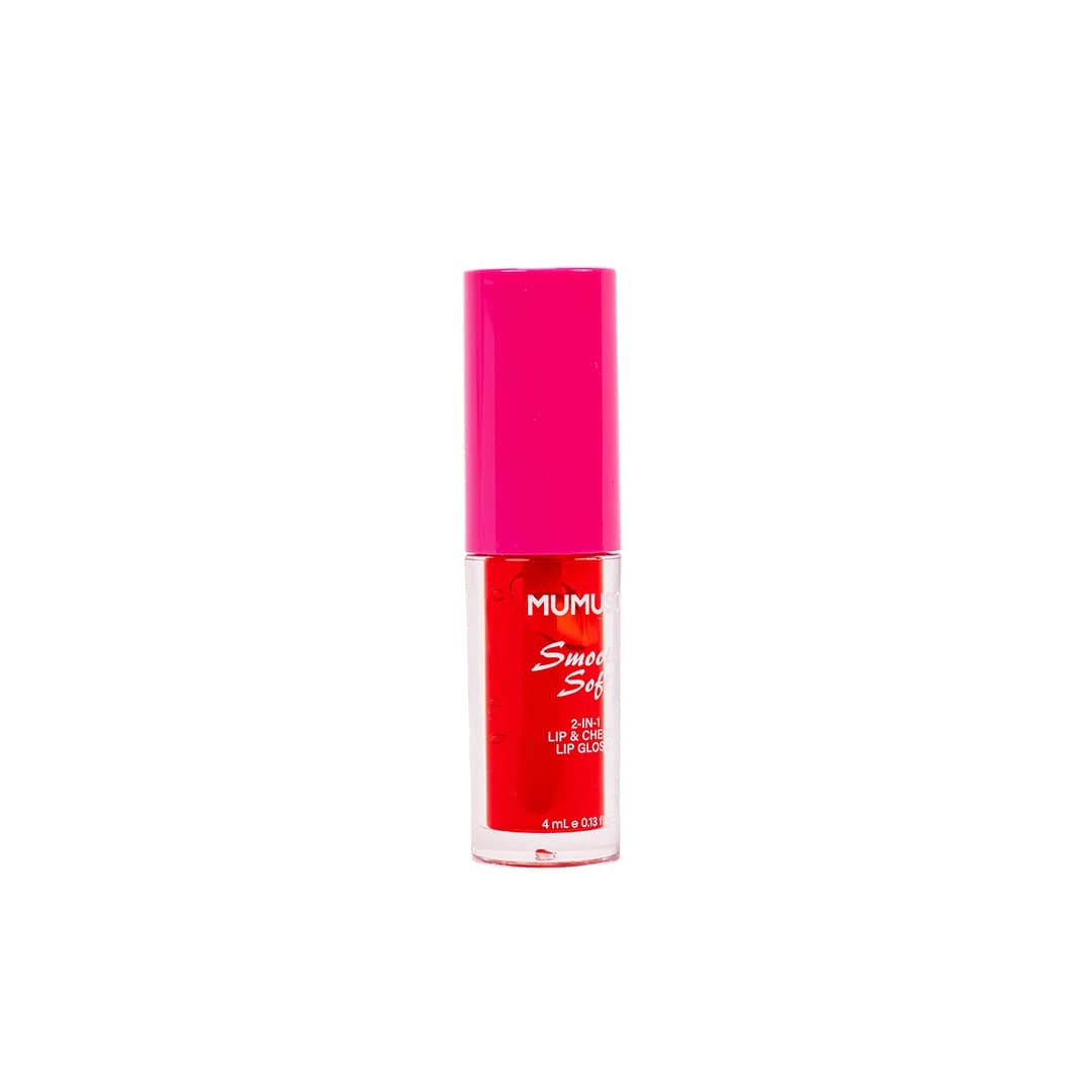 MUMUSO Lip & Cheek Lip Gloss (03 Red)