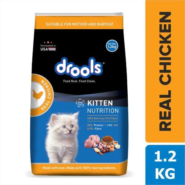 Drools Kitten Chicken Cat Food 1.2kg