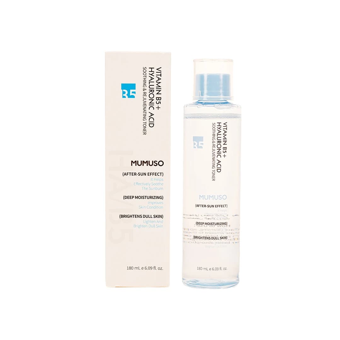 MUMUSO Vitamin B5+Hyaluronic Acid Soothing & Rejuvenating Toner
