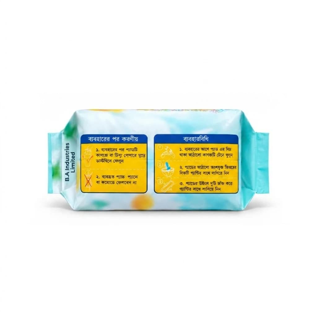Neela Premium Sanitary Napkins 290mm – Heavy Flow & Overnight Protection- 10 Pcs