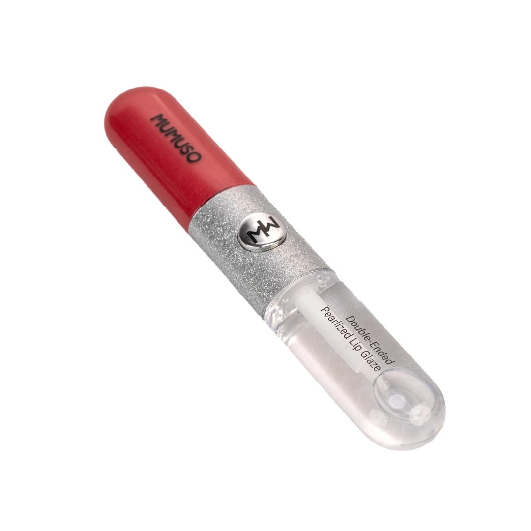 MUMUSO Double-Ended Pearlized Lip Glaze (02 Pink)