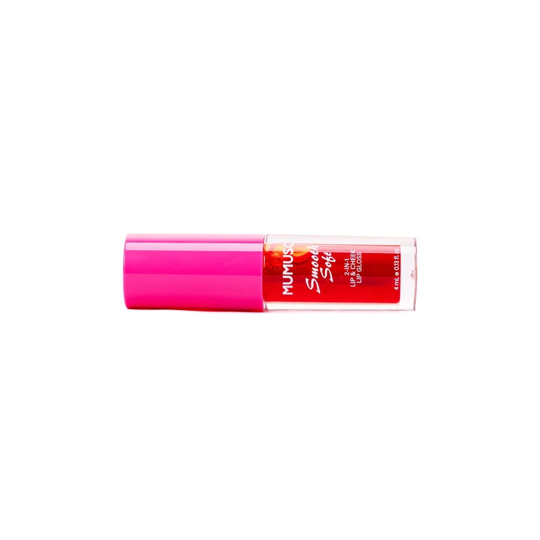 MUMUSO Lip & Cheek Lip Gloss (01 Peachy & Smoothie)