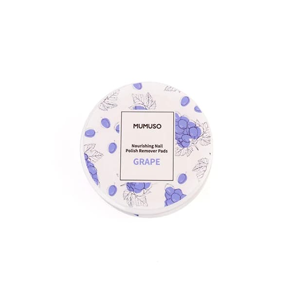 MUMUSO Nail Polish Remover Pads (Grape)