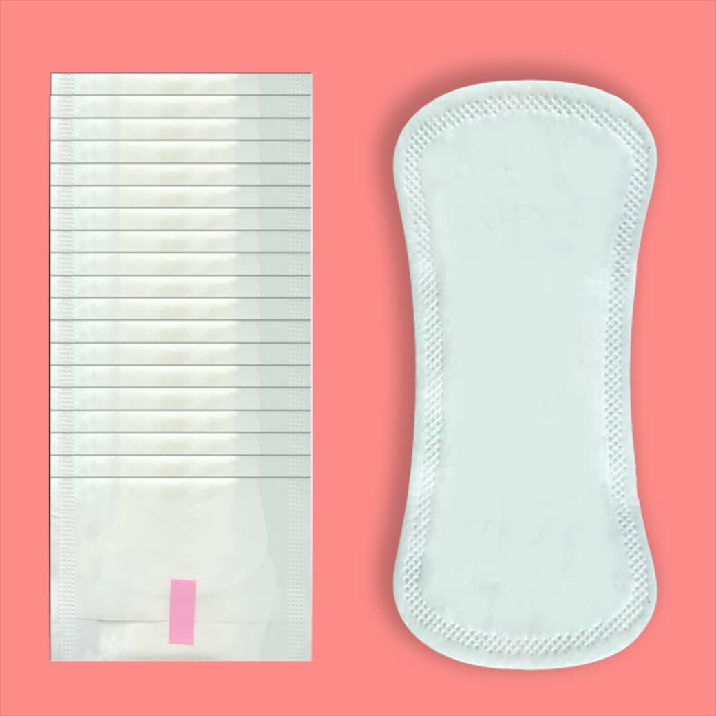 Queen Panty Liner - 155 MM - 100% Cotton - Ultra Thin - 25 Pads