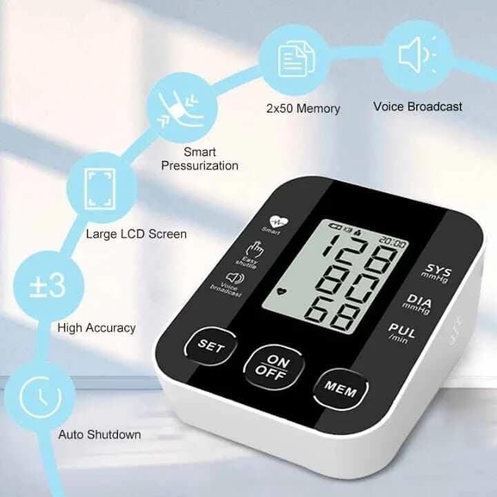 Digital Blood Pressure Machine Price Medical Sphygmomanometer Arm Pressure Device Bp Monitor