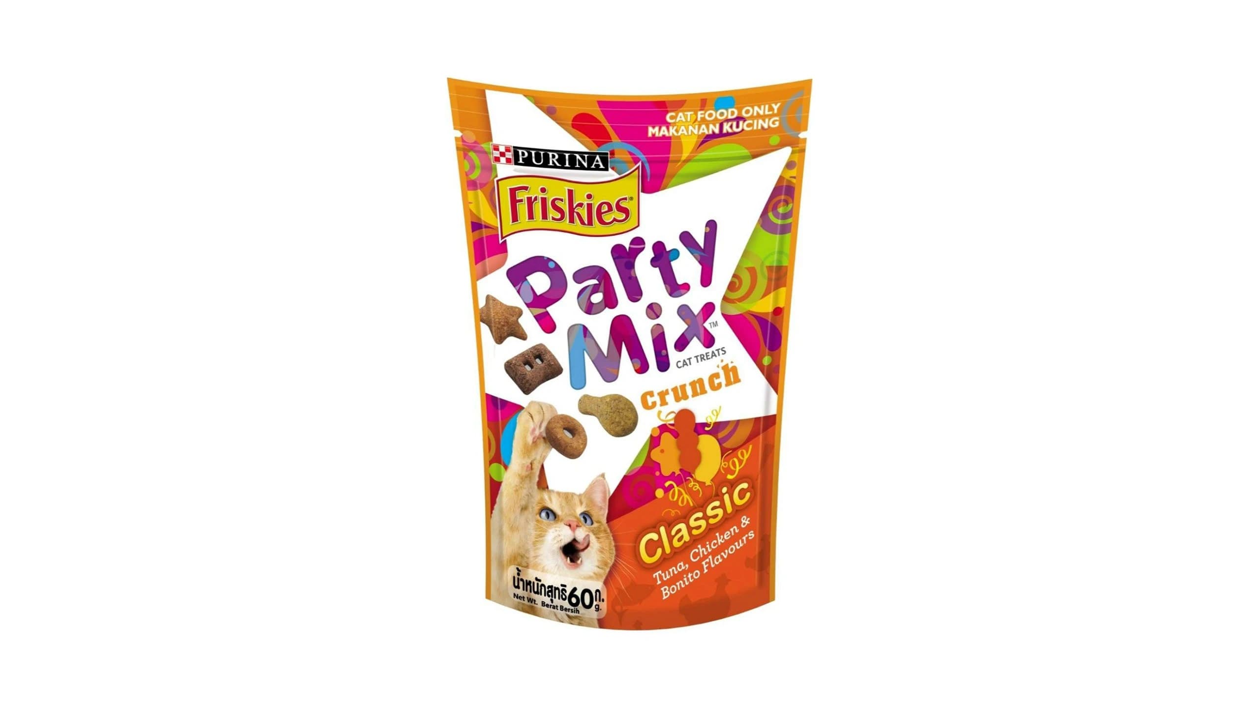 Friskies Party Mix Classic Cat Treats 60g