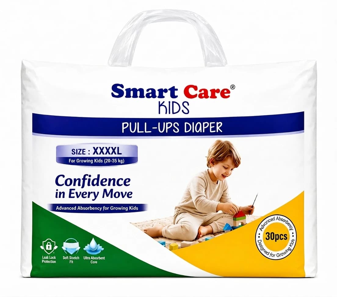 Smart Care KIDS Pant Diaper- Ultra Thin (20KG-35KG)- 30 Pcs