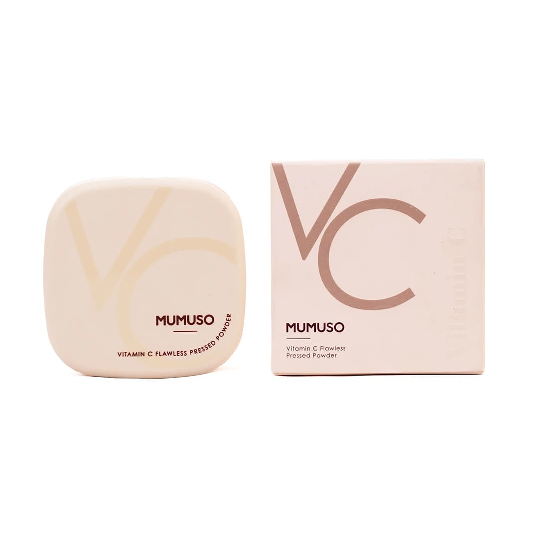 MUMUSO Vitamin C Flawless Pressed Powder (Light Skin Color)